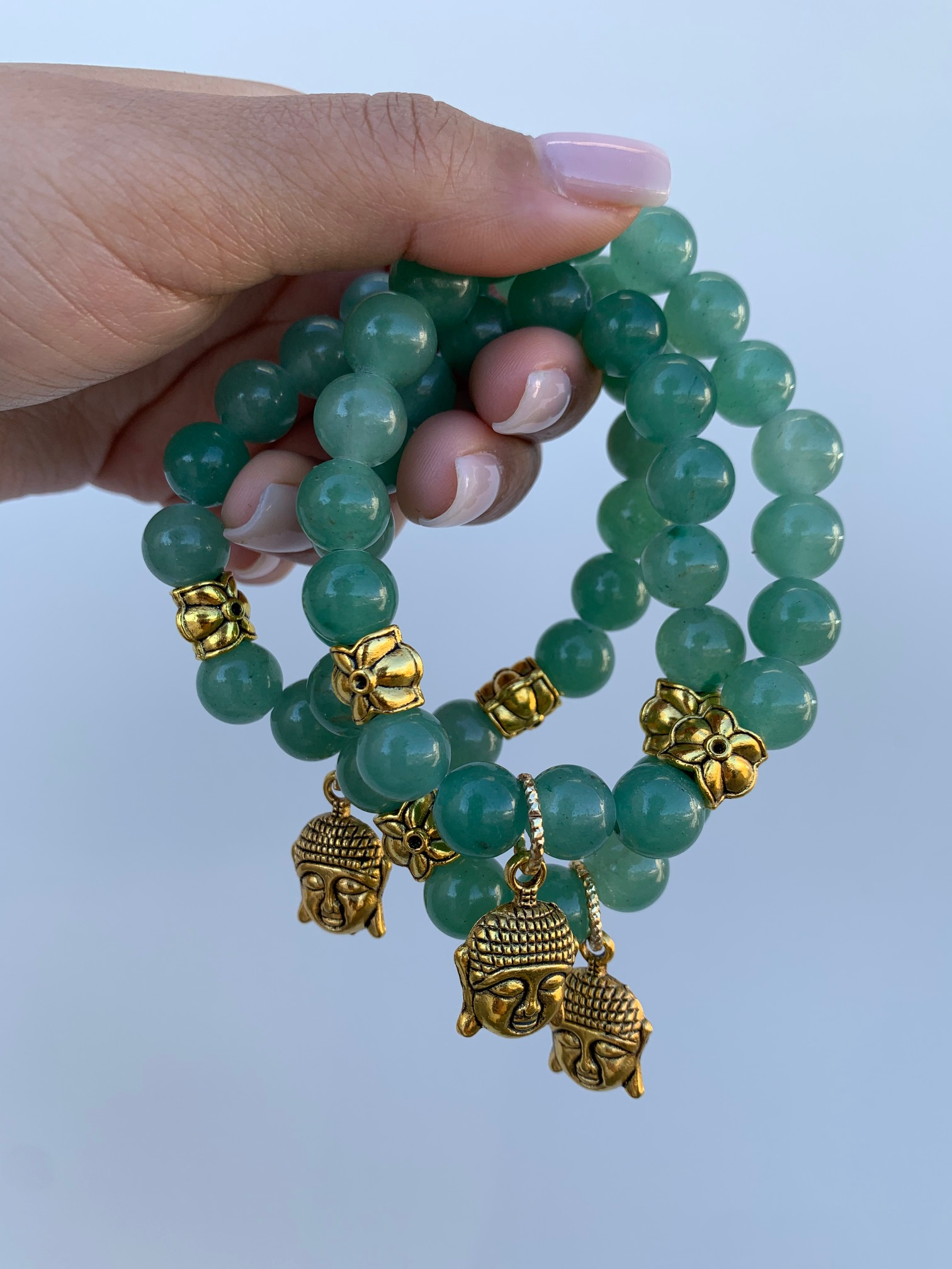 Green Aventurine Buddha