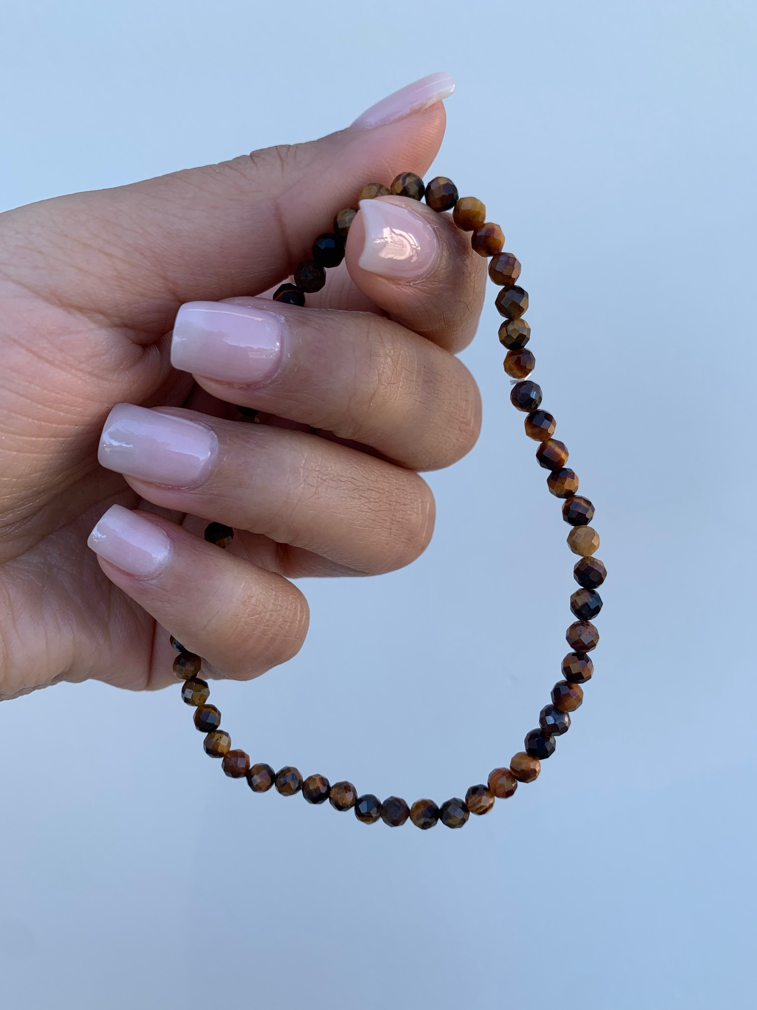 Tigers eye Anklet