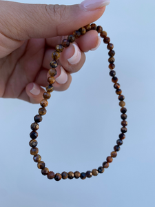 Tigers eye Anklet